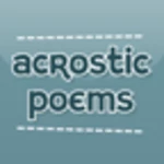 acrostic poems android application logo